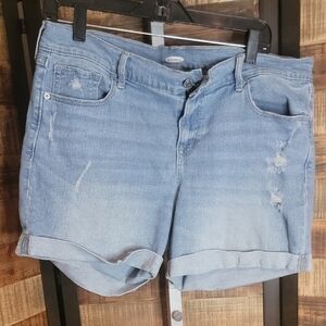 Old Navy Light Blue Jean Shorts